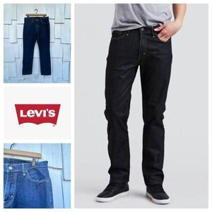 Levi's 541 Jeans Mens W32 L32‎ Dark Wash Denim Comfort Fit Straight Leg